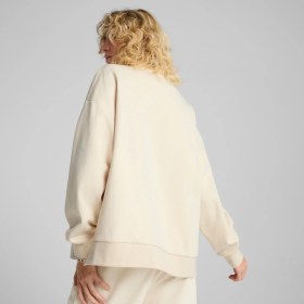 Resim Puma Wardrobe Essentıals Kadın Geniş Kesim Bisiklet Yaka Üst 