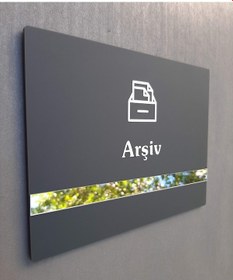 Resim Soft Seri Arşiv Kapı Isimliği 