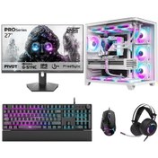 Resim Dragos DRX7730 R7-5700X 32 GB 1 TB NVMe 16 GB RTX5060Ti 27" Free Dos Masaüstü Oyuncu Bilgisayarı 