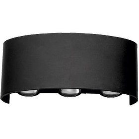 Resim 10W HAİTİ LED APLİK (DIŞ MEKAN) AMBER Siyah 