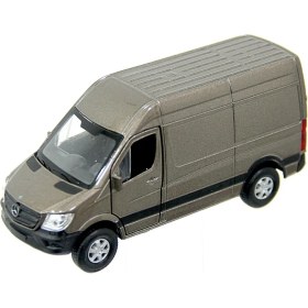 Resim Welly 1:38 Mercedes Sprinter Panel Van Çek Bırak Minibüs 