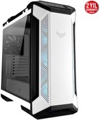 Resim Asus TUF Gaming GT501 White Edition RGB Tempered Glass USB 3.1 ATX Mid Tower Kasa 