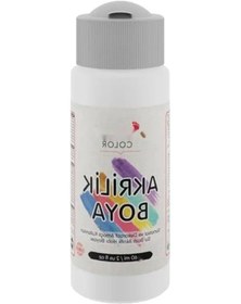 Resim Dayanıklı Beyaz Akrilik Boya - 60 Ml 0.2 L 