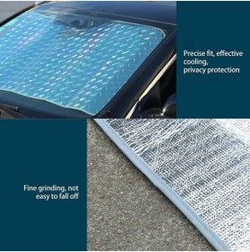 Resim Ankaflex Katlanabilir Vantuslu Araba Perdesi Güneş Önleyici 