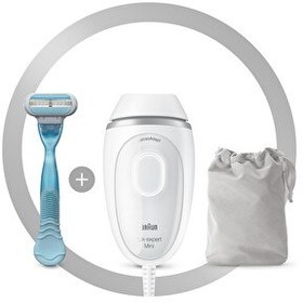 Resim Braun Silk Expert Mini PL1124 300.000 Atımlı Yeni Nesil IPL Lazer Epilasyon 