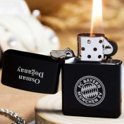 Resim Kişiye Özel Isimli Benzinli Zippo Çakmak Takım Baskılı 