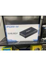 Resim For-x 4x80 Rms Oto Amfi Bass Kontrollü 4 Kanal Xae804 Ab Clas 