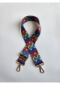 Resim Desenli Kolon Çanta Askısı 4 120 Cm Krem 