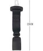 Resim Pazly Evrensel Araç Emniyet Kemeri Uzatıcısı - 2'li Set, 23cm, Siyah, Konforlu Ve Güvenli Seçim 