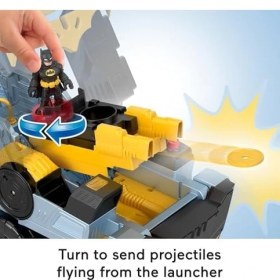 Resim Hype Store Imaginext Dc Super ™ Dönüşebilen Bat-Tank™ Imaginext Dc Super Dönüşebilen Bat-Tank ve Figürü, Işık ve Ses Efektleri HVY04 