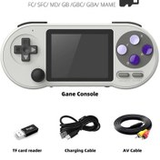 Resim Veri Kurbağa Sf2000 Taşınabilir Elde Kullanılır Oyun Konsolu 3 İnç Ips Retro Only Game Console 