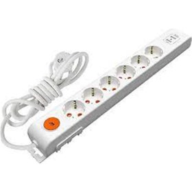 Resim Mutlusan Altılı Şok.Kor. Anaht. Top.Lı Grup Priz(Ç.K.)(3X1.5 1.5 Mt) (001 175 670002 15 00) 