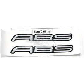 Resim Tongdashop Universal Fairing Ön Çamurluk Abs Çıkartmaları Variant Motosiklet Yarış Off-road Streetbike 