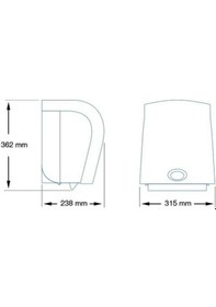 Resim Carpex Nature Sensörlü Havlu Dispenseri 