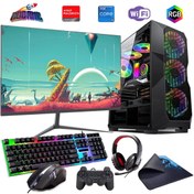 Resim ROGAME I5 12400f 16gb Ddr4 480ssd 8gb Rx580 27" 165hz Monitörlü Oyun Bilgisayarı (GAMİNG SET) 