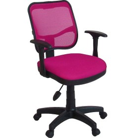 Resim Türksit 807 File Koltuk Plastik Ayak Pembe 