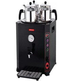 Resim Işıkgaz Silvernox Elit Çay Makinesi Siyah 36 Lt 