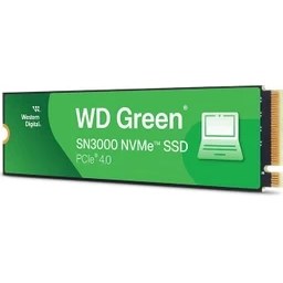 Resim Wd Green SN3000 1tb Okuma 5000MB/S / Yazma 4200MB/S Pcıe Gen4 Nvme SSD WDS100T4G0E 