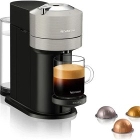 Resim Nespresso Vertuo Next Krups XN910B10 Açık Gri Kapsül Kahve Makinesi 