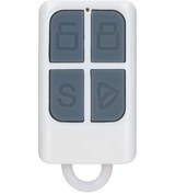 Resim Wezone 433mhz 1527 Protokolü Dört Tuşlu Radyo Kumanda Askıya Alma/çıkarma/evde Askı/sos - Alarm Sistemleri İçin, Pil Dahil Wl-8w 