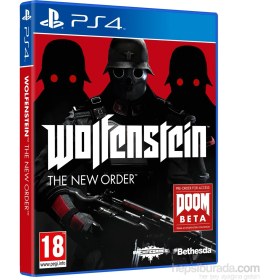 Resim Bethesda Wolfenstein The New Order Aksiyon Oyun PS4 FPS Platform Yetişkinler İçin Uygun 
