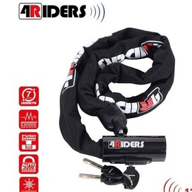 Resim 4riders Ranger Pro 8x120 Alarmlı Zincir Kilit 