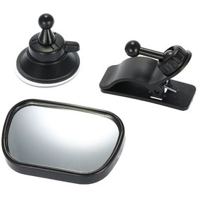 Resim Yuntech01 Tirol T22614 Araba Bebek Görüntü Aynası - Sürücüler İçin Bebek İzleme Aracı, Ayarlanabilir Abs Siyah 