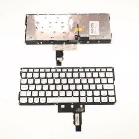 Resim Lenovo Yoga LCM15H3 Notebook Klavye Tuş Takımı Işıklı Gri 
