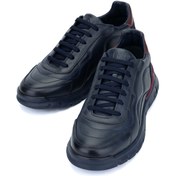 Resim Kemal Tanca Tamer Tanca Erkek Hakiki Deri Lacivert Sneakers & Spor Ayakkabı 