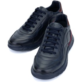 Resim Kemal Tanca Tamer Tanca Erkek Hakiki Deri Lacivert Sneakers & Spor Ayakkabı 