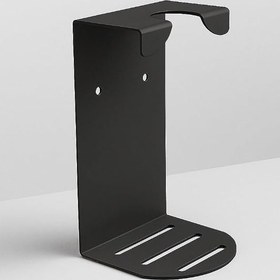 Resim Orret Home Tek Bölmeli Yapışkanlı Sıvı Sabunluk Standı - Siyah Paslanmaz Metal Duvara Yapıştırılabilir Banyo Organizer - Delmeden Montajlı Şampuanlık Rafı - Suya Dayanıklı (Tekli Sıvı Sabunluk Standı) 