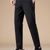 Resim Günlük Kullanıma Uygun Erkek Rahat Yazlık Polyester Fermuarlı Cepli Jogger Pantolon 