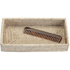 Resim Basket Tepsi, Tezgah Üstü, 30xh6x16cm - Beyaz Beyaz 