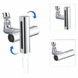 Resim Shn Home Yeni Nesil Fonksiyonel Su Tasarruflu Musluk Ucu Gri 