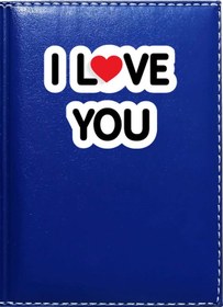 Resim Promosyon Denizi I Love You 1 Görselli Lacivert Ruhsat Kabı 