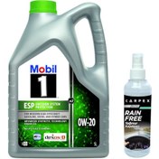 Resim Mobil 1 Esp X2 0W-20 Motor Yağı 5 L + Carpex Cam Yağmur Kaydırıcı 