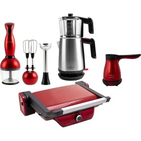 Resim Karaca 4lü Elektrikli Çeyiz Seti Redgold 