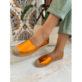 Resim L&L Günlük Kadın Metalik Hasır Detaylı Kadın Espadril 