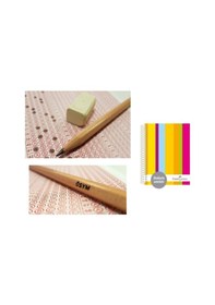 Resim F.c Sert Kapak 3+1+1 A4 Defter 200 Yprk. Faber-castell Natural Ösym Kurşun Kalemi 20"li 2,5b 