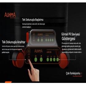 Resim Epilons Yüksek Basınçlı Yıkama Makinesi Fırçasız Katlanır Kovalı 150W 14/16 Bar 13 Litre 