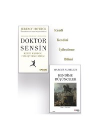 Resim Doktor Sensin & Kendime Düşünceler 2 Kitap Set & Kendi Kendi... 