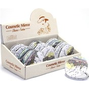 Resim Büro Ev Ofis Personel Hediyesi İçin Taşlı Yöresel Motifli El Aynası Çok Renkli 