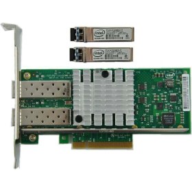 Resim Intel X520-LR2 Dual / 2 Port 10GBE Pcı-X8 Sfp+ Ethernet Kart - E10G42BFLR 