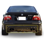 Resim Bmw E39 Balık Sırtı Difüzör Piano Black (Plastik) N11.26935 