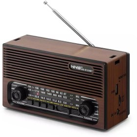 Resim NNS NS-8123BT AUX SD USB FM Nostalji Portatif Radyo 