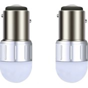 Resim Space Dekoratif Canbus'lı LED Ampul Beyaz Çift Duy Düz Tırnak / LAAM162-3 
