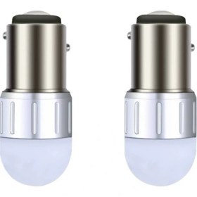 Resim Space Dekoratif Canbus'lı LED Ampul Beyaz Çift Duy Düz Tırnak / LAAM162-3 