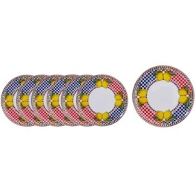Resim Korkmaz Limonetta Cam Collection 7li Tabak Seti 