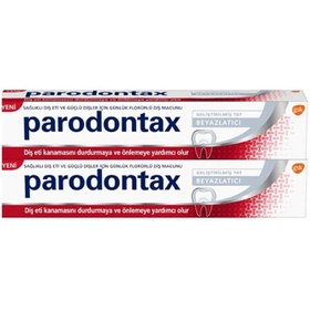 Resim Parodontax beyazlatıcı diş macunu 75ml 2'li 