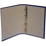 Resim Bafix Talebe Klasörü Pvc 4 Halkalı A5 Mavi 